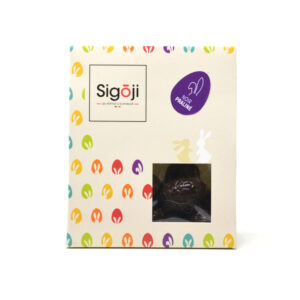 Œufs Chocolat noir-praliné 100g Sigoji – - – Sigoji