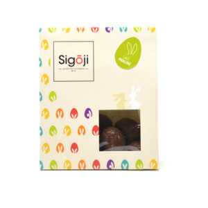 Œufs Chocolat au lait-praliné noisettes 100g Sigoji – - – Sigoji