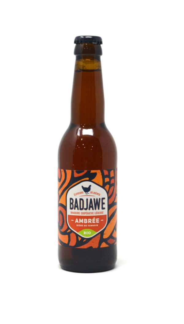Badjawe ambrée 33cl Brasserie Coopérative Liégeoise Bio – - – Brasserie Coopérative Liégeoise