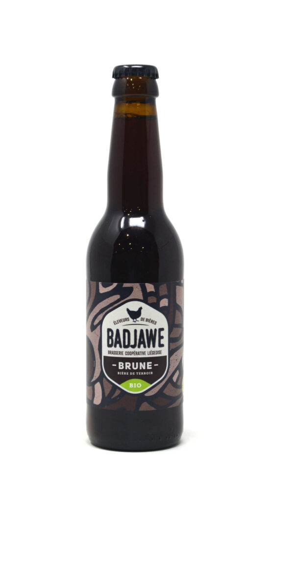 Badjawe brune 33cl Brasserie Coopérative Liégeoise Bio – - – Brasserie Coopérative Liégeoise
