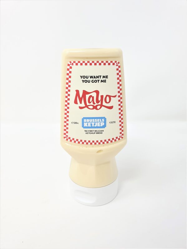 Mayonnaise Brussels Ketjep 300ml – Une mayonnaise se concentrant sur les ingrédients de base et leur proportions pour vous offrir le meilleur goût. – BRUSSELS KETJEP SPRL